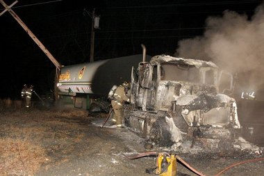 truck accident propane fire tanker hawley gas massachusetts tanks 2010 ma burning could lawyer palmer masslive