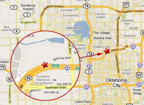 oklahoma-city-ok-belle-isle-map - Truck Accident Lawyer News